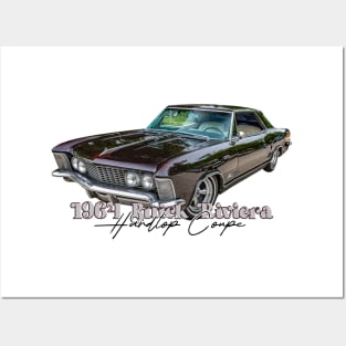 1964 Buick Riviera Hardtop Coupe Posters and Art